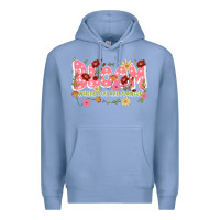 Colony Blue bloom where you are planted Premium Hoodie - JahusDesignShop
