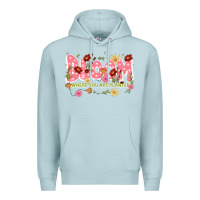 Blue Mist bloom where you are planted Premium Hoodie - JahusDesignShop