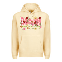 Pina Colada bloom where you are planted Premium Hoodie - JahusDesignShop