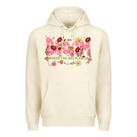 Sandshell bloom where you are planted Premium Hoodie - JahusDesignShop