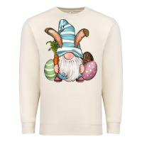 Sandshell Easter Bunny Gnomes with Egg and Carrot Premium Sweatshirt - RanaPortraitStore