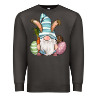 Smoke Easter Bunny Gnomes with Egg and Carrot Premium Sweatshirt - RanaPortraitStore