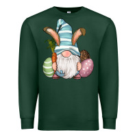 Sports Green Easter Bunny Gnomes with Egg and Carrot Premium Sweatshirt - RanaPortraitStore