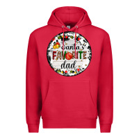 Cardinal christmas  santas favourite Premium Hoodie - AdoDesignShop