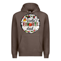 Coffee christmas  santas favourite Premium Hoodie - AdoDesignShop