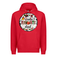 Red christmas  santas favourite Premium Hoodie - AdoDesignShop