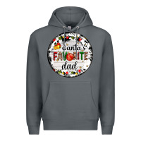 Rock christmas  santas favourite Premium Hoodie - AdoDesignShop