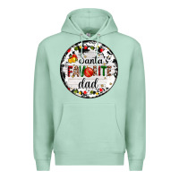 Seafoam christmas  santas favourite Premium Hoodie - AdoDesignShop