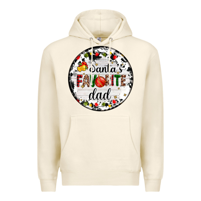 Christmas  Santas Favourite Premium Hoodie by AdoDesignShop | Teevron