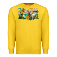 Lemon Sheep coffee cups Premium Sweatshirt - texasbilliewilder