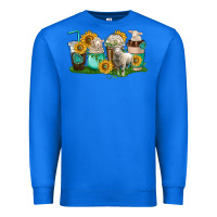 True Royal Sheep coffee cups Premium Sweatshirt - texasbilliewilder