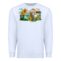 White Sheep coffee cups Premium Sweatshirt - texasbilliewilder