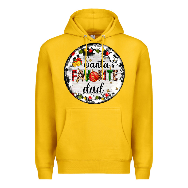 Christmas  Santas Favourite Premium Hoodie by AdoDesignShop | Teevron
