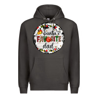 Smoke christmas  santas favourite Premium Hoodie - AdoDesignShop