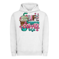 Pigment Lunar Rock life happens coffee  helps Urban Hoodie - AdoDesignShop