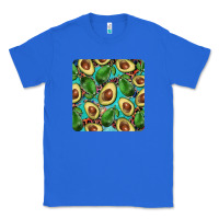 True Royal avacado with turquoise and leopard background mug coaster Classic Tee - BarkalooDesign