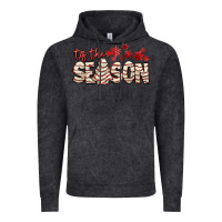 Vintage Black tis the season with christmas cake Vintage Hoodie - AdoDesignShop