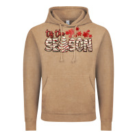 Vintage Coffee tis the season with christmas cake Vintage Hoodie - AdoDesignShop