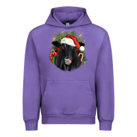 Tulip christmas black angus Urban Hoodie - JahusDesignShop
