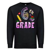 Black Sixth Grade Premium Sweatshirt - RanaPortraitStore