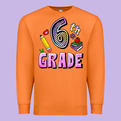 Premium Sweatshirt Sixth Grade