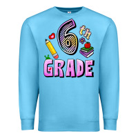 Ocean Blue Sixth Grade Premium Sweatshirt - RanaPortraitStore