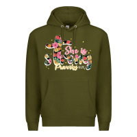 Army Green she is strong proverbs 31 25 Premium Hoodie - JahusDesignShop