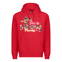 Red she is strong proverbs 31 25 Premium Hoodie - JahusDesignShop