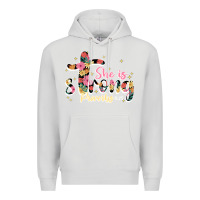 Dove Grey she is strong proverbs 31 25 Premium Hoodie - JahusDesignShop