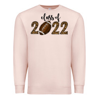 Pale Pink Class Of 2022 American Football Premium Sweatshirt - RanaPortraitStore