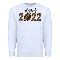 White Class Of 2022 American Football Premium Sweatshirt - RanaPortraitStore