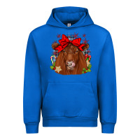Cobalt christmas red angus Urban Hoodie - JahusDesignShop
