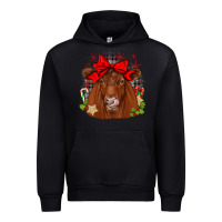 Foreset Green christmas red angus Urban Hoodie - JahusDesignShop