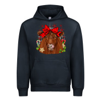 Navy christmas red angus Urban Hoodie - JahusDesignShop