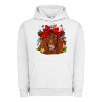 Pigment Lunar Rock christmas red angus Urban Hoodie - JahusDesignShop