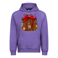 Tulip christmas red angus Urban Hoodie - JahusDesignShop