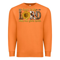 Carrot Trust in the lord with all your heart Premium Sweatshirt - texasbilliewilder