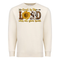 Sandshell Trust in the lord with all your heart Premium Sweatshirt - texasbilliewilder