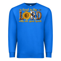 True Royal Trust in the lord with all your heart Premium Sweatshirt - texasbilliewilder