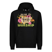 Black made to worship Premium Hoodie - JahusDesignShop