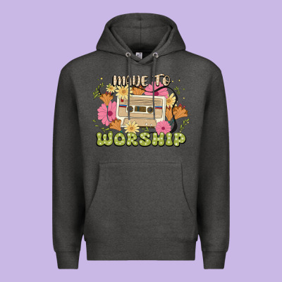 Made To Worship Premium Hoodie Designed By Jahusdesignshop