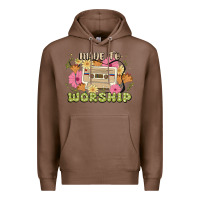 Chestnut made to worship Premium Hoodie - JahusDesignShop