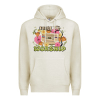 Oatmeal Heather made to worship Premium Hoodie - JahusDesignShop