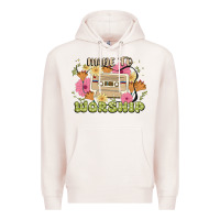 Pale Pink made to worship Premium Hoodie - JahusDesignShop