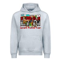 Heather Grey christmas lpn licensed practical nurse Urban Hoodie - JahusDesignShop