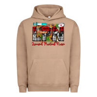 Pigment Burro christmas lpn licensed practical nurse Urban Hoodie - JahusDesignShop