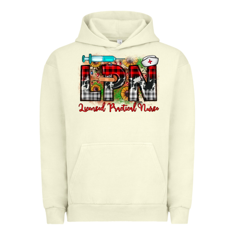 Christmas Lpn Licensed Practical Nurse Urban Hoodie by JahusDesignShop | Teevron