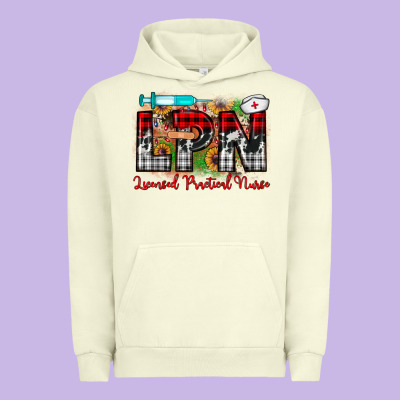Christmas Lpn Licensed Practical Nurse Urban Hoodie Designed By Jahusdesignshop
