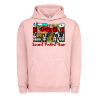 Pigment Salmon christmas lpn licensed practical nurse Urban Hoodie - JahusDesignShop