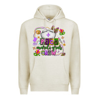 Oatmeal Heather picu mardi gras crew Premium Hoodie - AdoDesignShop